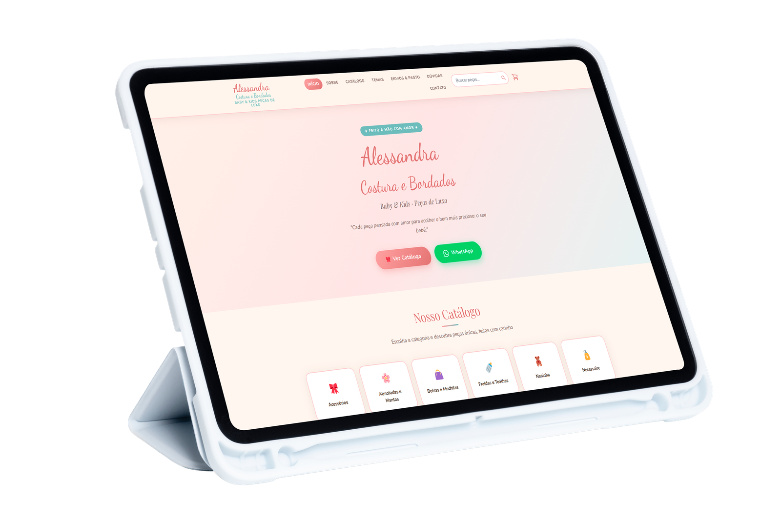 Catálogo da Alessandra · Bordados Baby & Kids